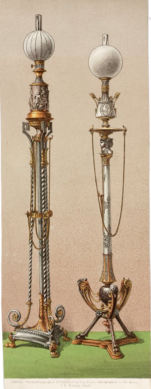 Plynové lampy od John Pardon
