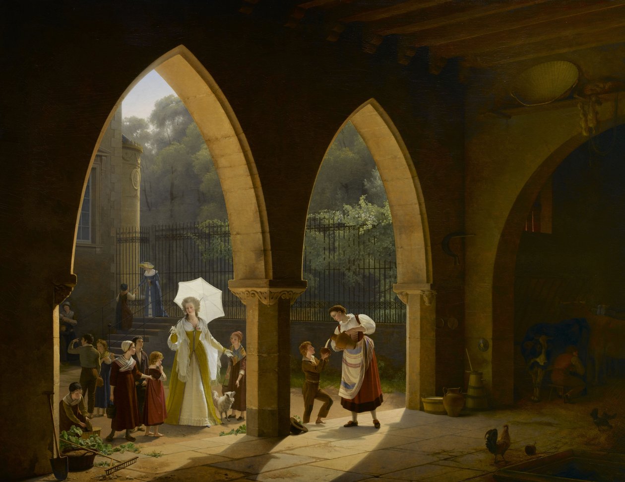 Madame Elisabeth z Francie, sestra krále, 1817 od Richard