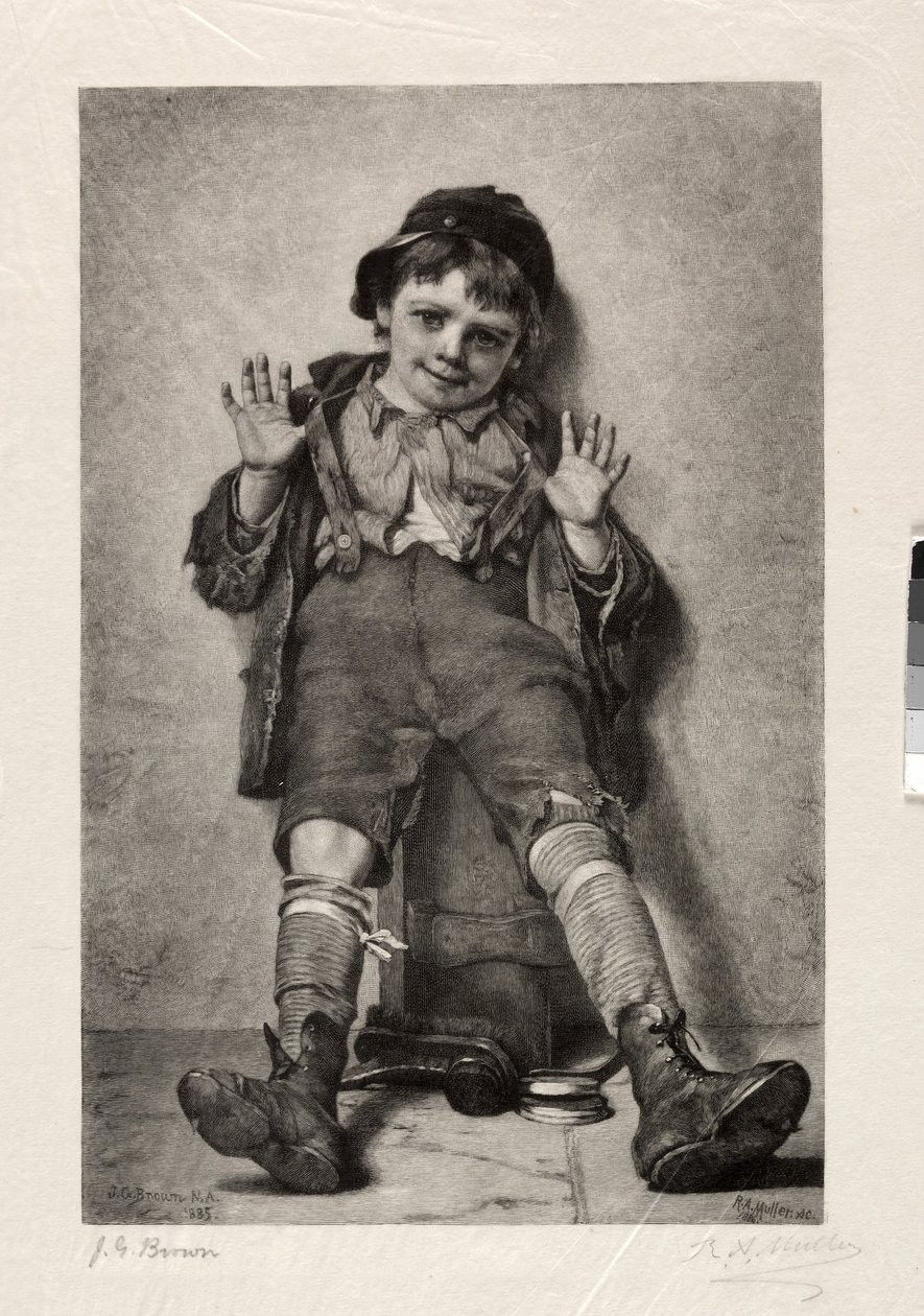 Im Perfectly Happy, 1886. od Richard Alexander Muller