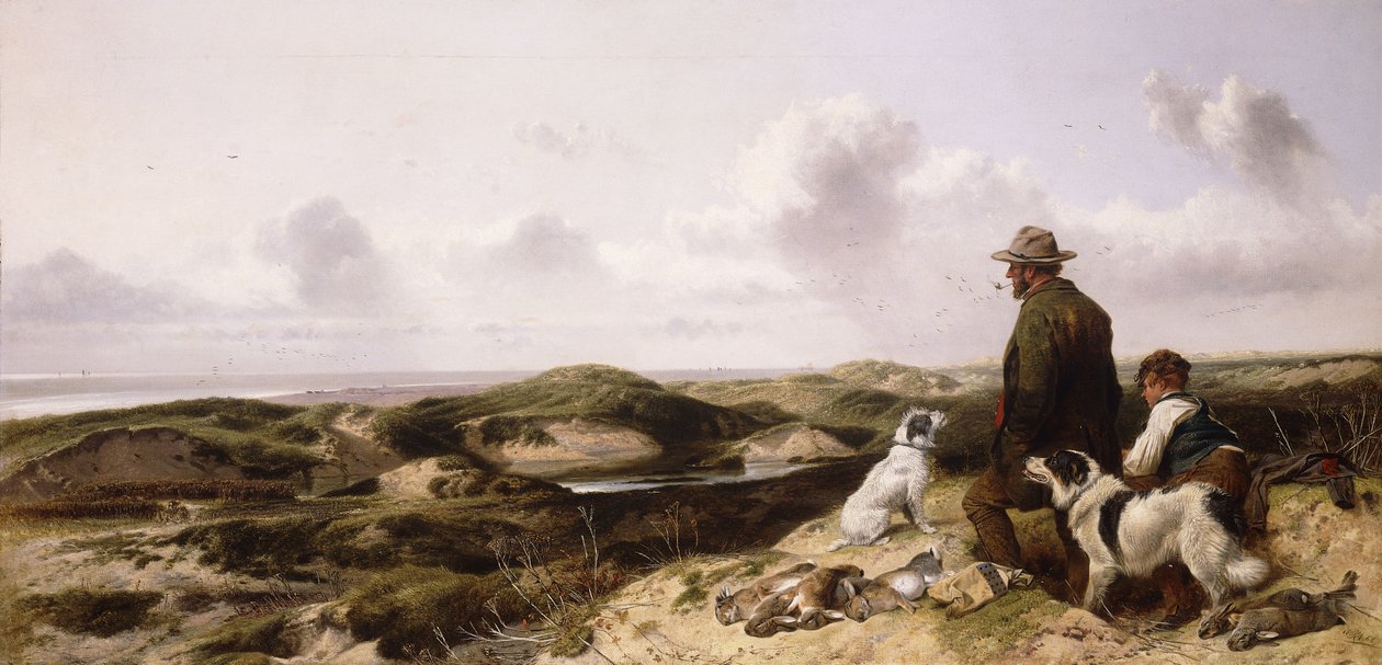 Lytham Sandhills, 1864 od Richard Ansdell