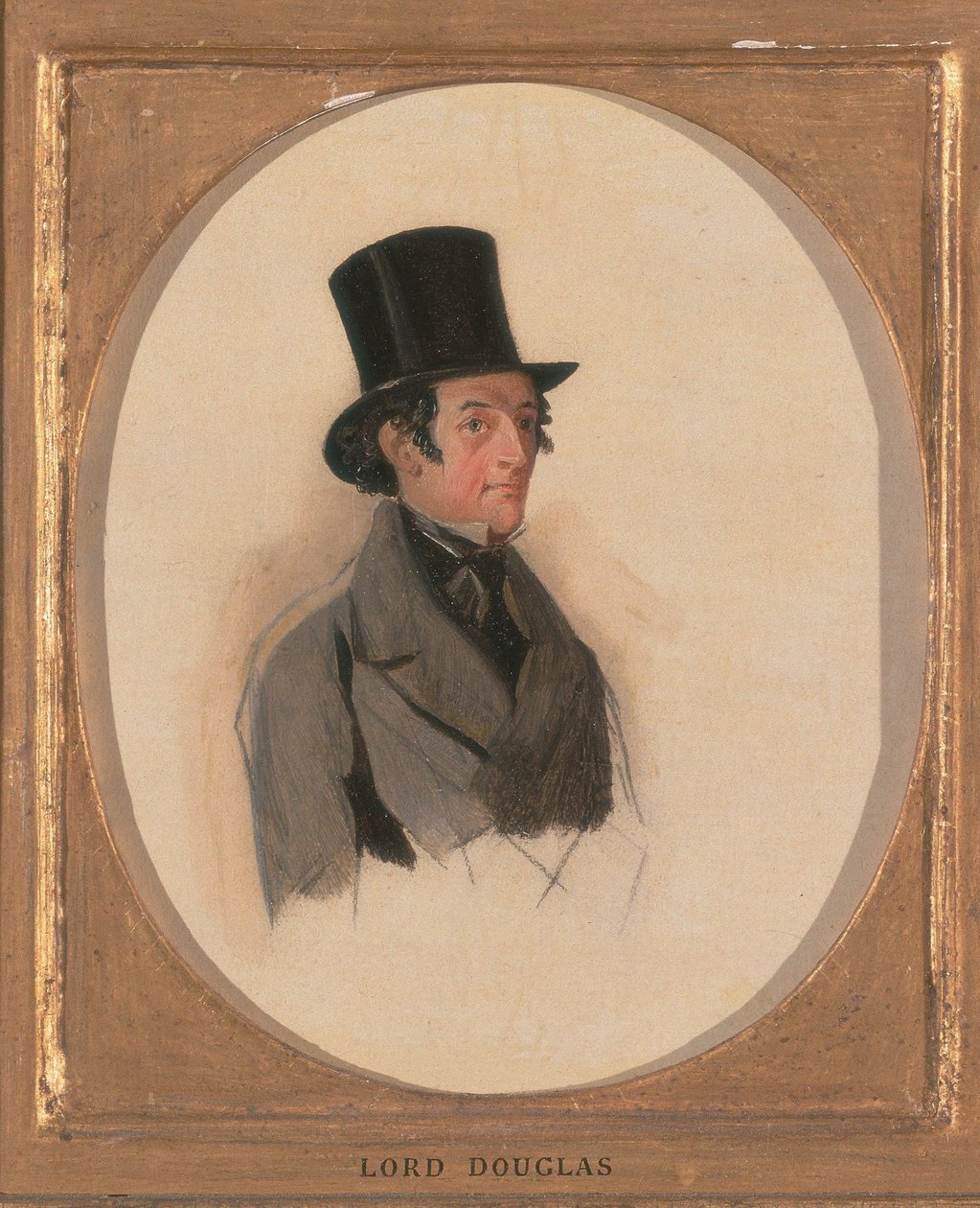 Studie k portrétům lorda Eglintona, lorda Douglase a lorda Stradbrokea na výstavě "The Waterloo Cup Coursing Meeting" (ve Walker Art Gallery), 1840. od Richard Ansdell