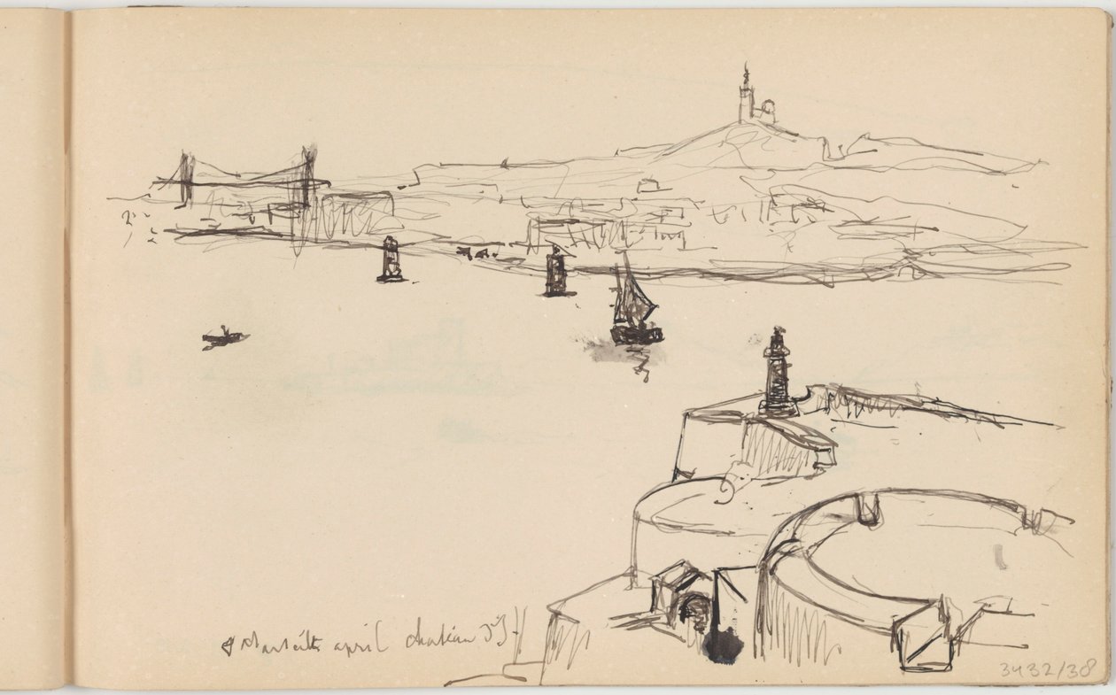 Marseille, zámek If od Richard Baseleer