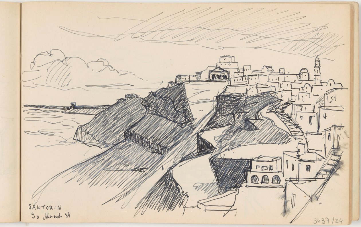 Santorini od Richard Baseleer