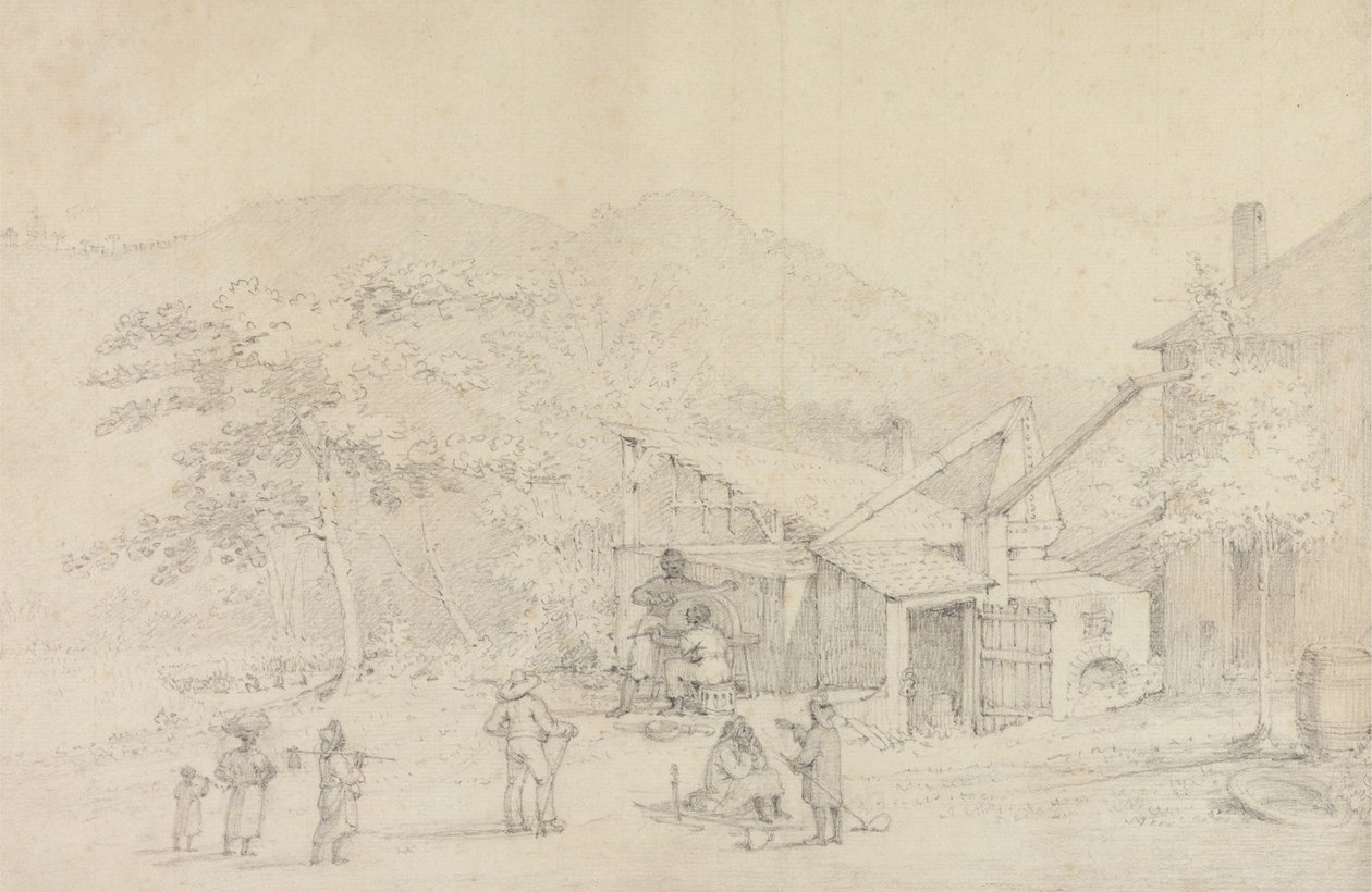Příprava na pole, Trinidad od Richard Bridgens