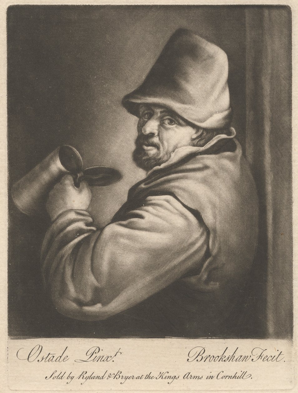 Muž s džbánem od Richard Brookshaw
