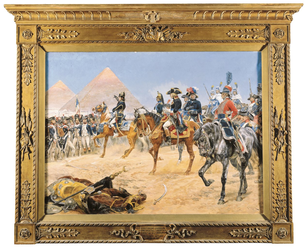 Bonaparte v Egyptě v roce 1798, 1911 od Richard Caton II Woodville