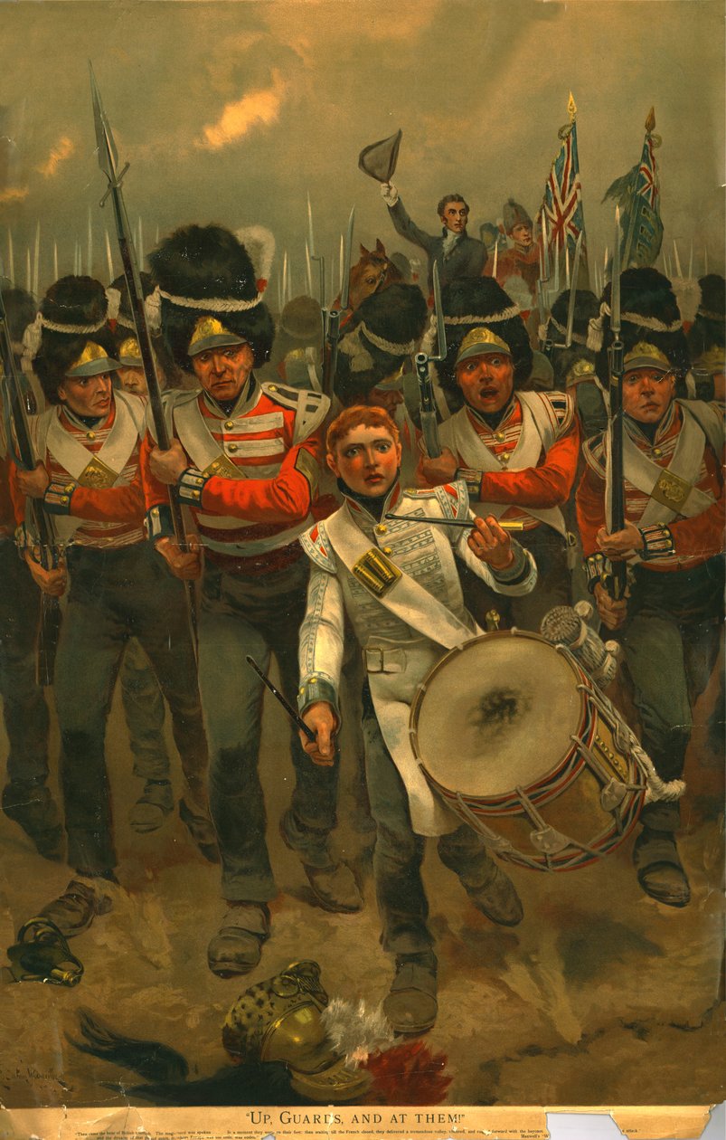 Vzhůru, stráže a na ně!, 1899. od Richard Caton II Woodville