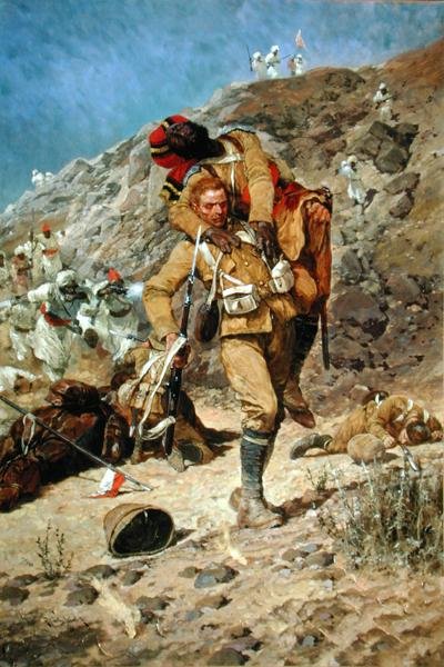 „Bůh ti žehnej, Tommy Atkinsi“ od Richard Caton Woodville
