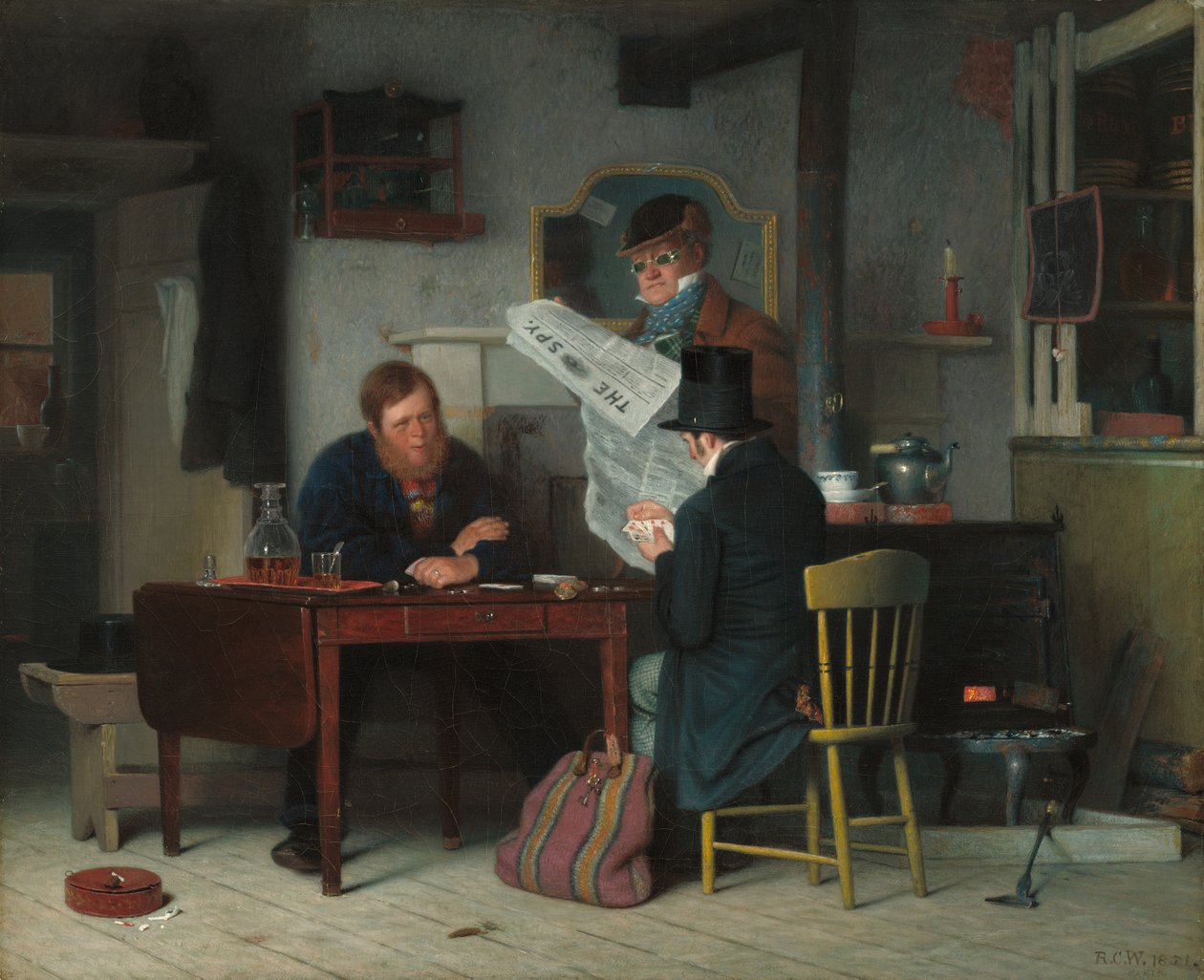 Čekání na pódium od Richard Caton Woodville