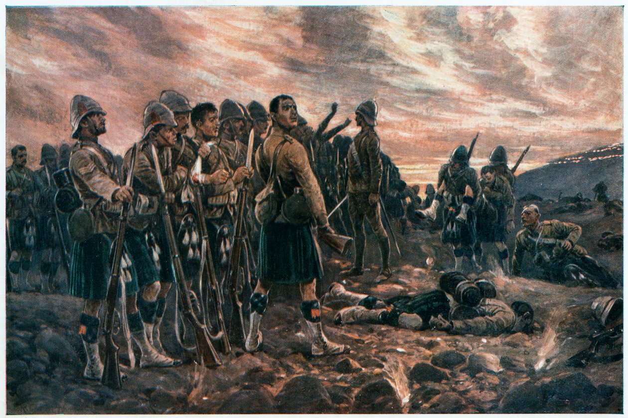 „Vše, co z nich zbylo“, 2. búrská válka, 1899. od Richard Caton Woodville II