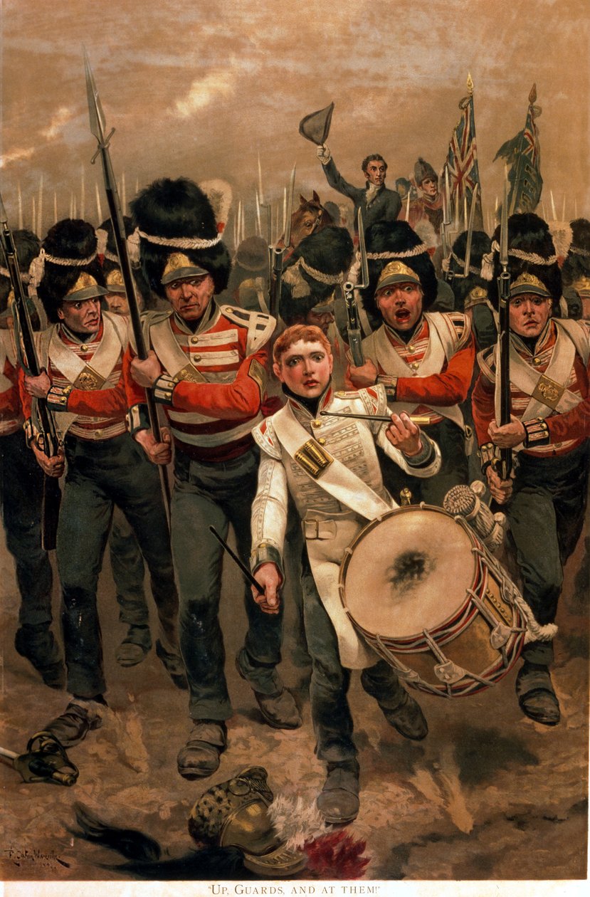 „Vzhůru, stráže a na ně!“, vydané jako příloha „Holly Leaves“ vánoční číslo „Ilustrovaných sportovních a dramatických zpráv“, 1899 od Richard Caton Woodville junior