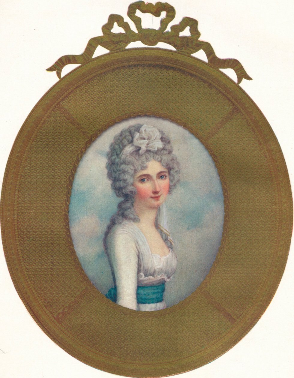 Miniaturní portrét Katherine, Lady Manners, později Lady Huntingtower, 1787, 1907 od Richard Cosway