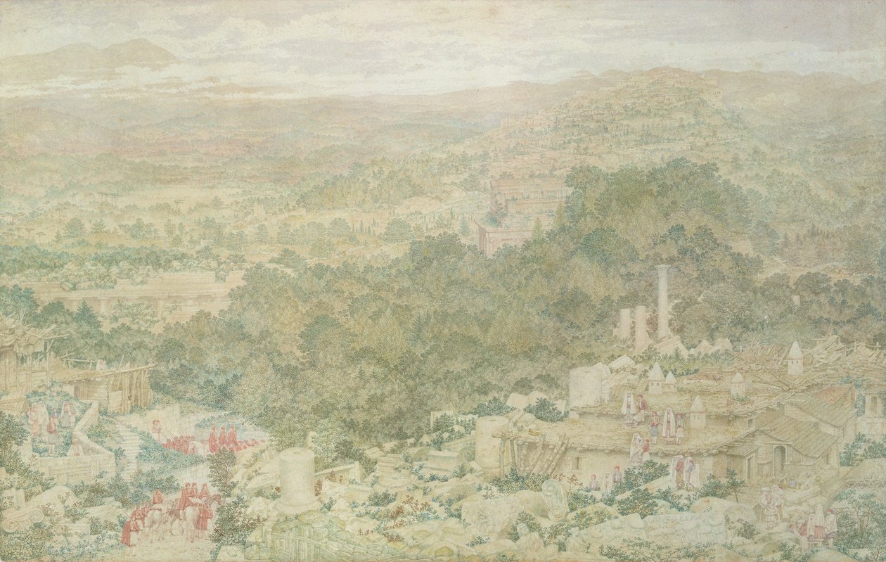 Pohled na starověké město Tlos v Lykii, 1883 od Richard Dadd