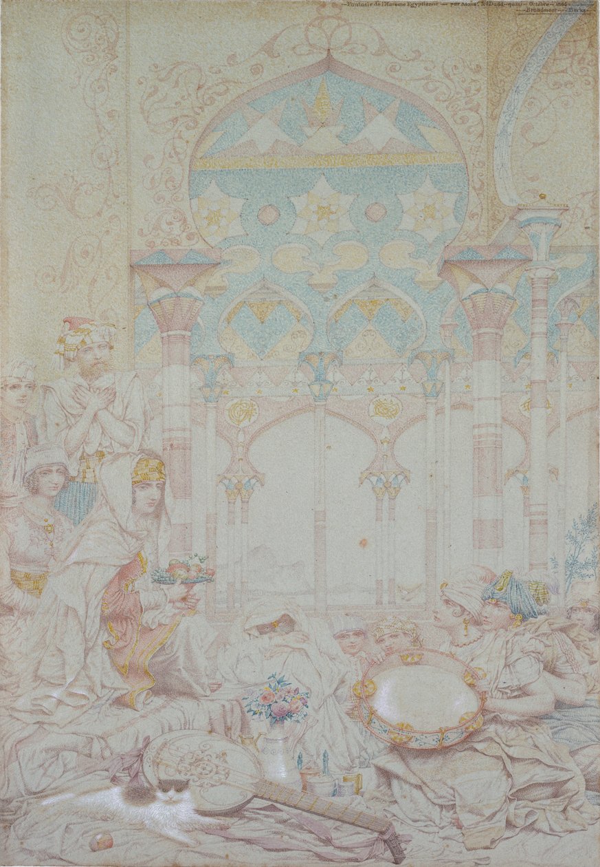 Fantasy of the Egyptian Hareme, 1865 od Richard Dadd