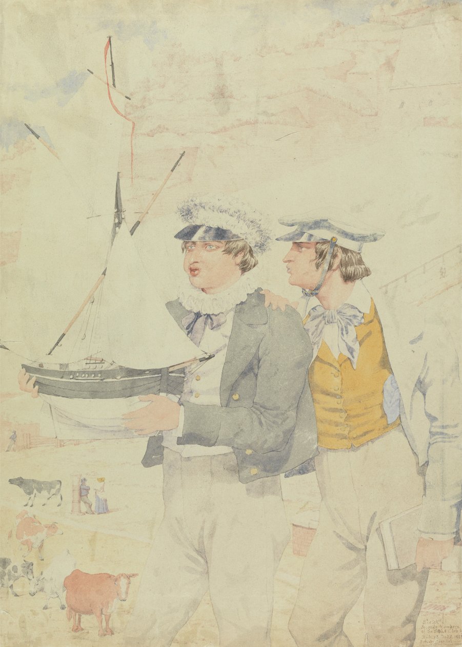 Mladiství členové Yacht Clubu od Richard Dadd