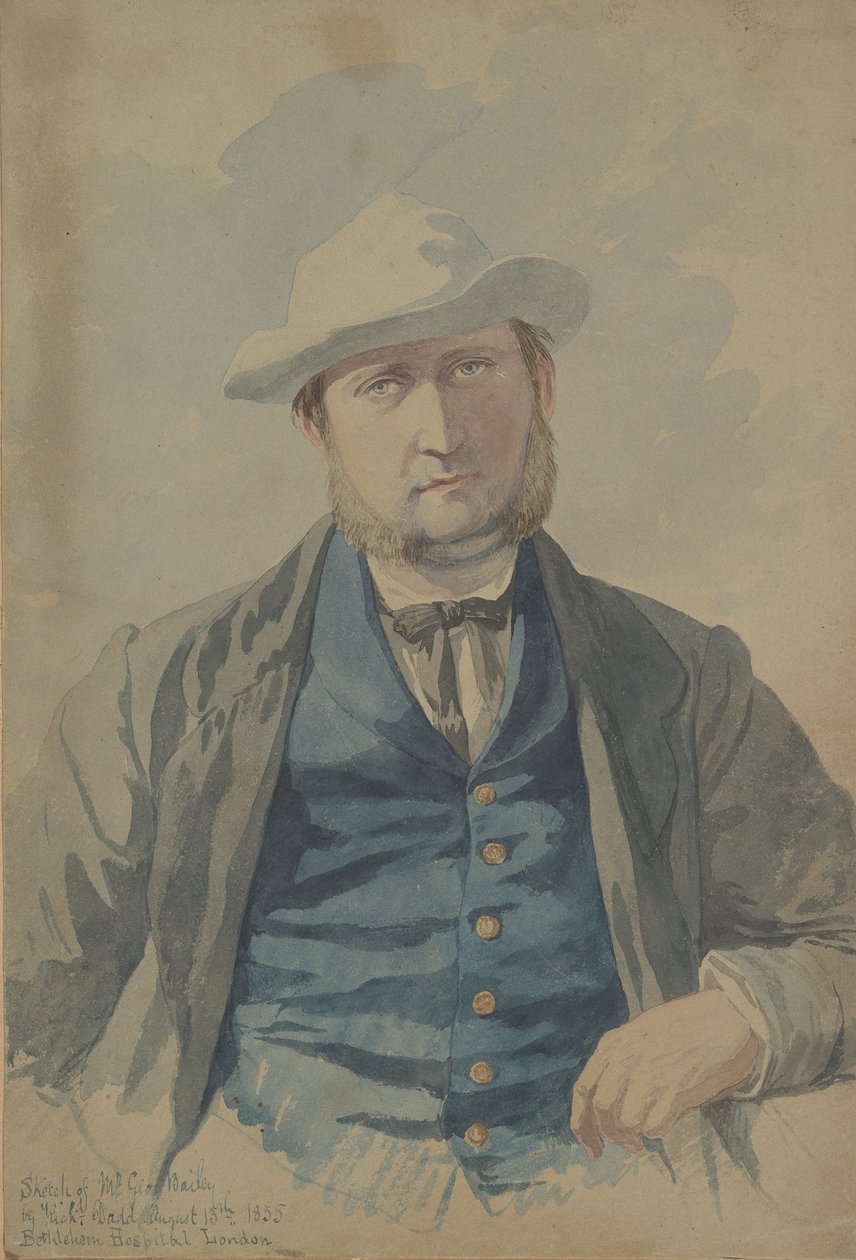 Portrét pana George Baileyho, 1855. od Richard Dadd