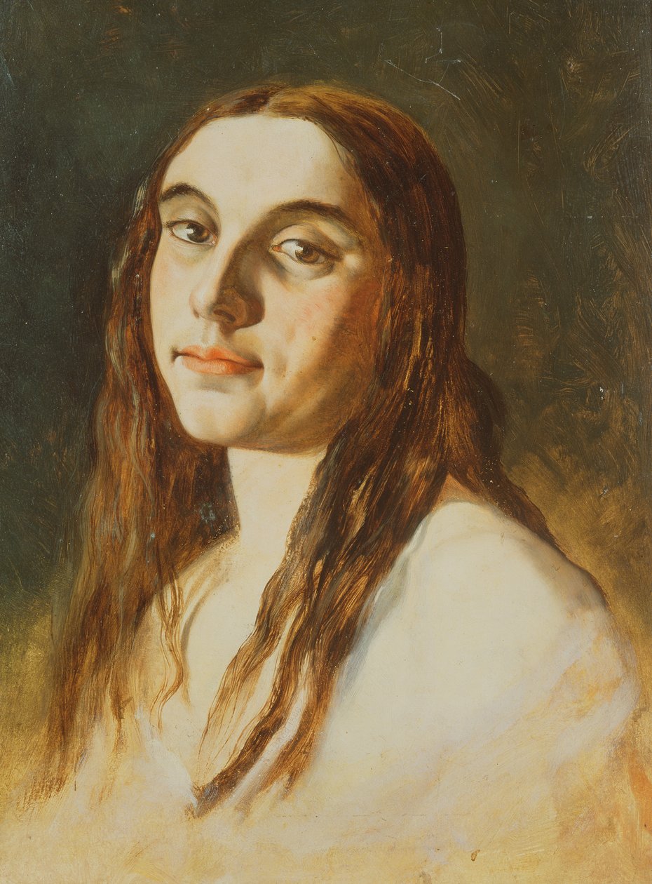 Portrét šílené dámy od Richard Dadd