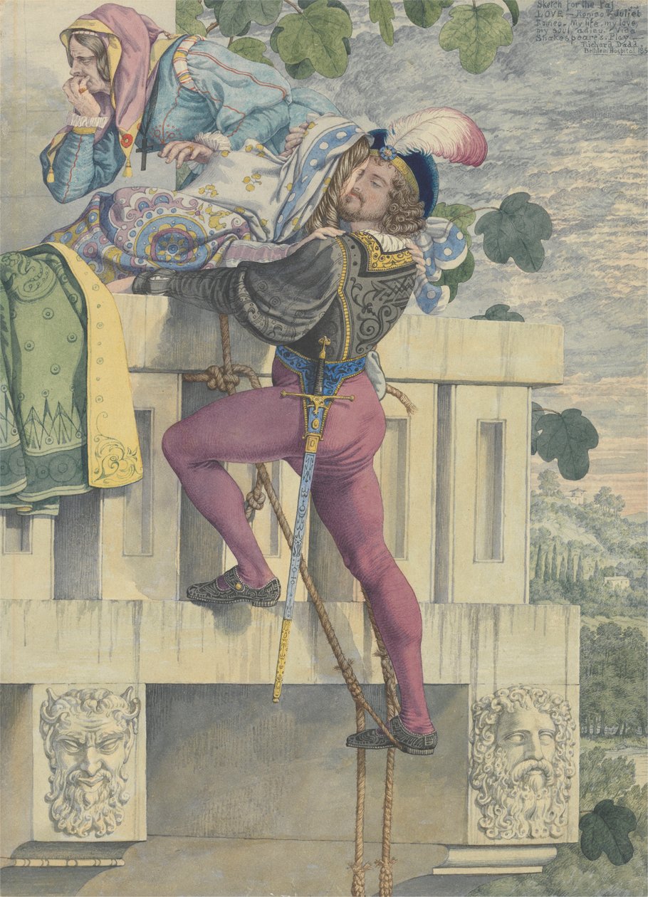 Skica pro vášně: Láska od Richard Dadd