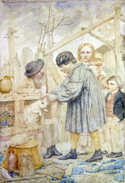 Králíkárna od Richard Dadd