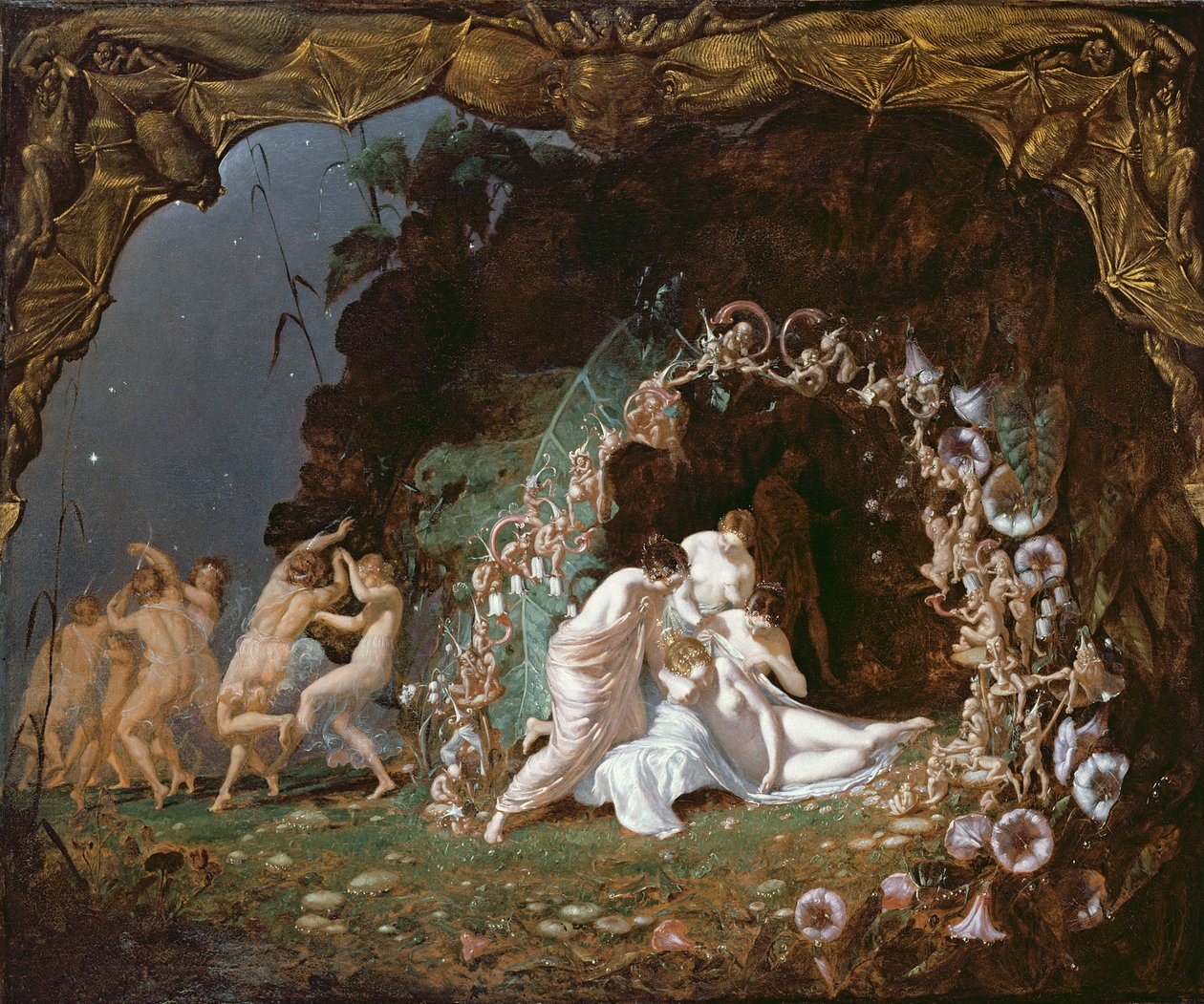 Titania spí od Richard Dadd