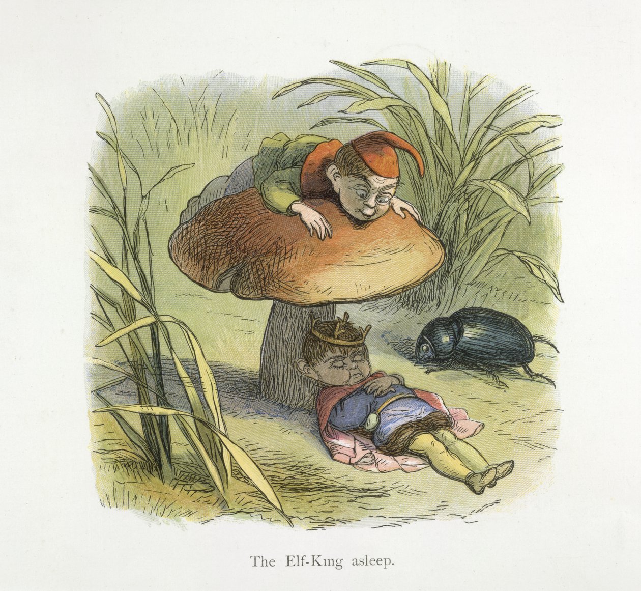 Král elfů spí od Richard Doyle