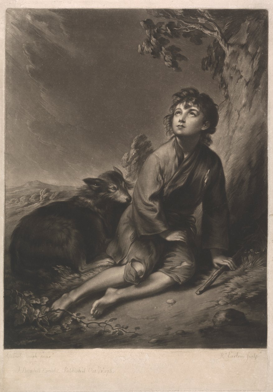 Chlapec pastýř od Richard Earlom