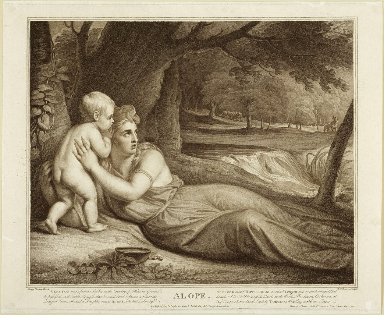 Alope od Richard Earlom