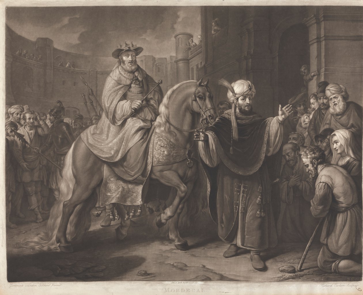 Mordecai od Richard Earlom