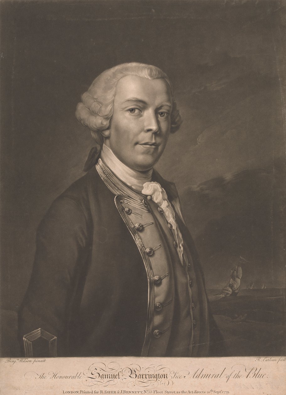Samuel Barrington od Richard Earlom