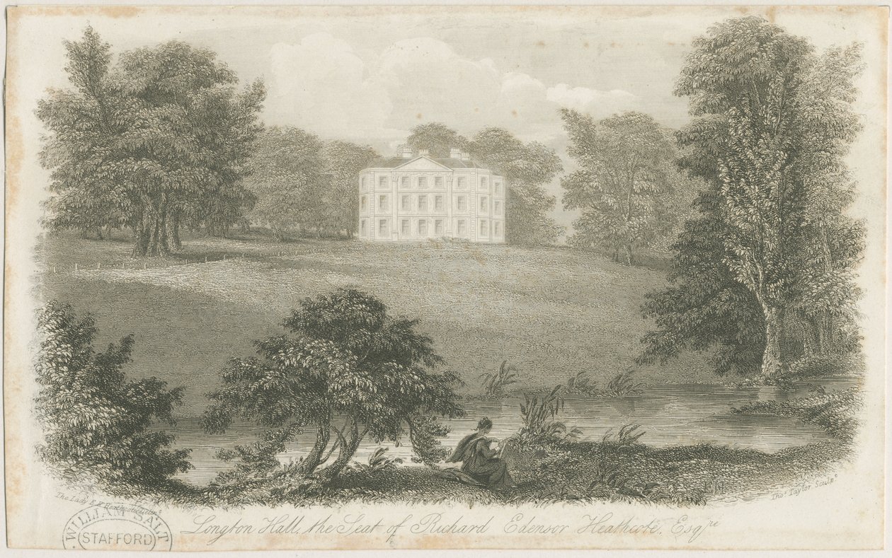Longton Hall: ocelorytina a [?začátek 19. století] (tisk) od Richard Edensor Heathcote
