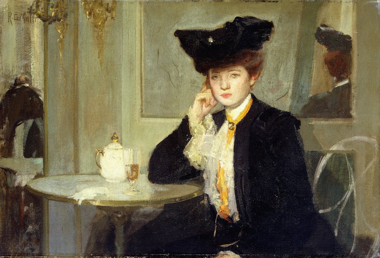 Společnost kavárny od Richard Emil Miller