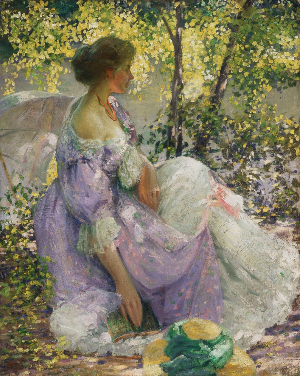 Na zahradě od Richard Emil Miller