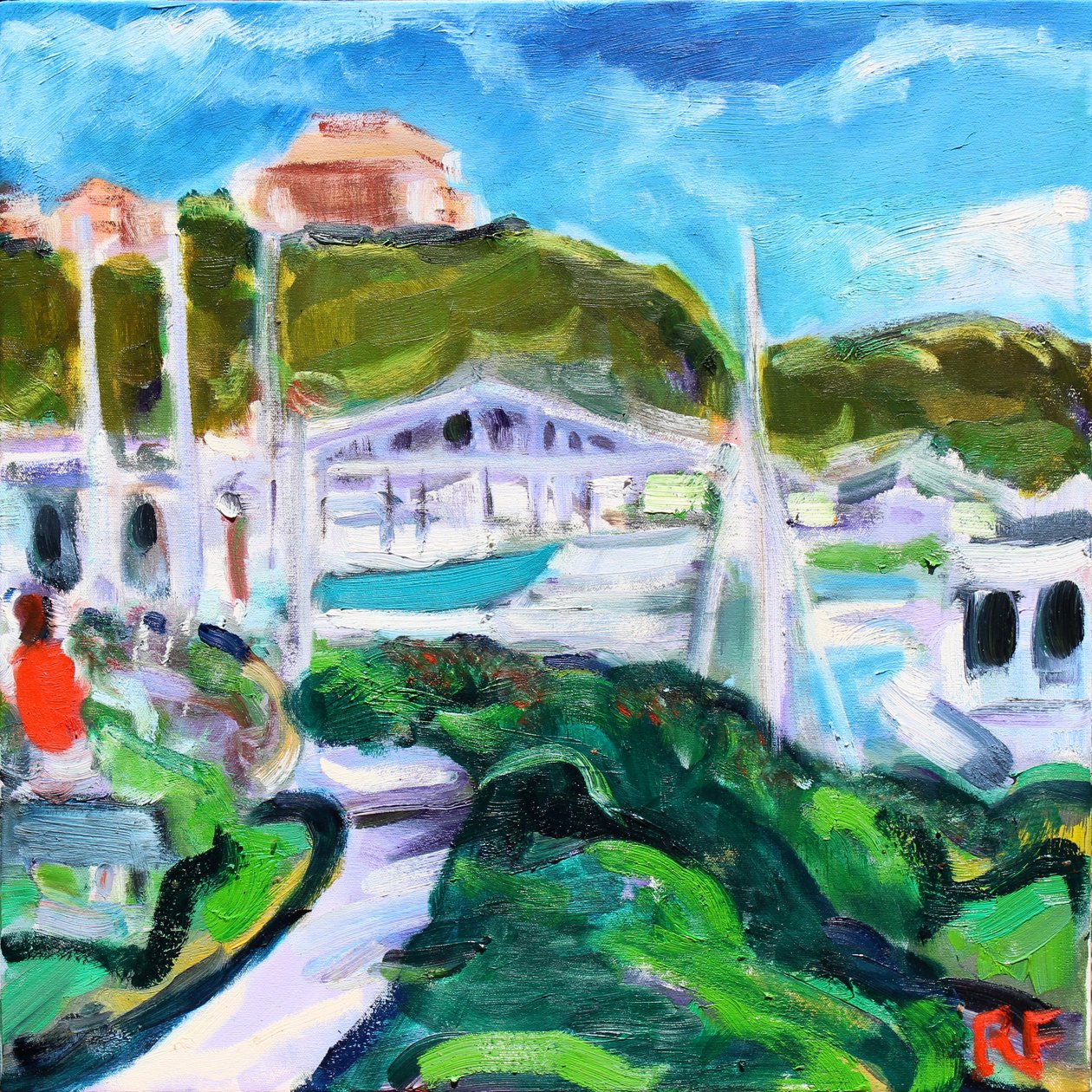 Boat Shed, Vallejo, 2018 od Richard Fox