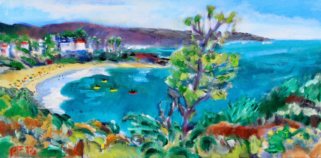Crescent Bay, Laguna Beach, 2018 od Richard Fox