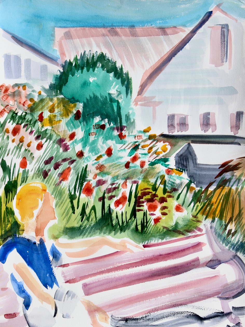 Luther Burbank Gardens, Santa Rosa, 2016 od Richard Fox