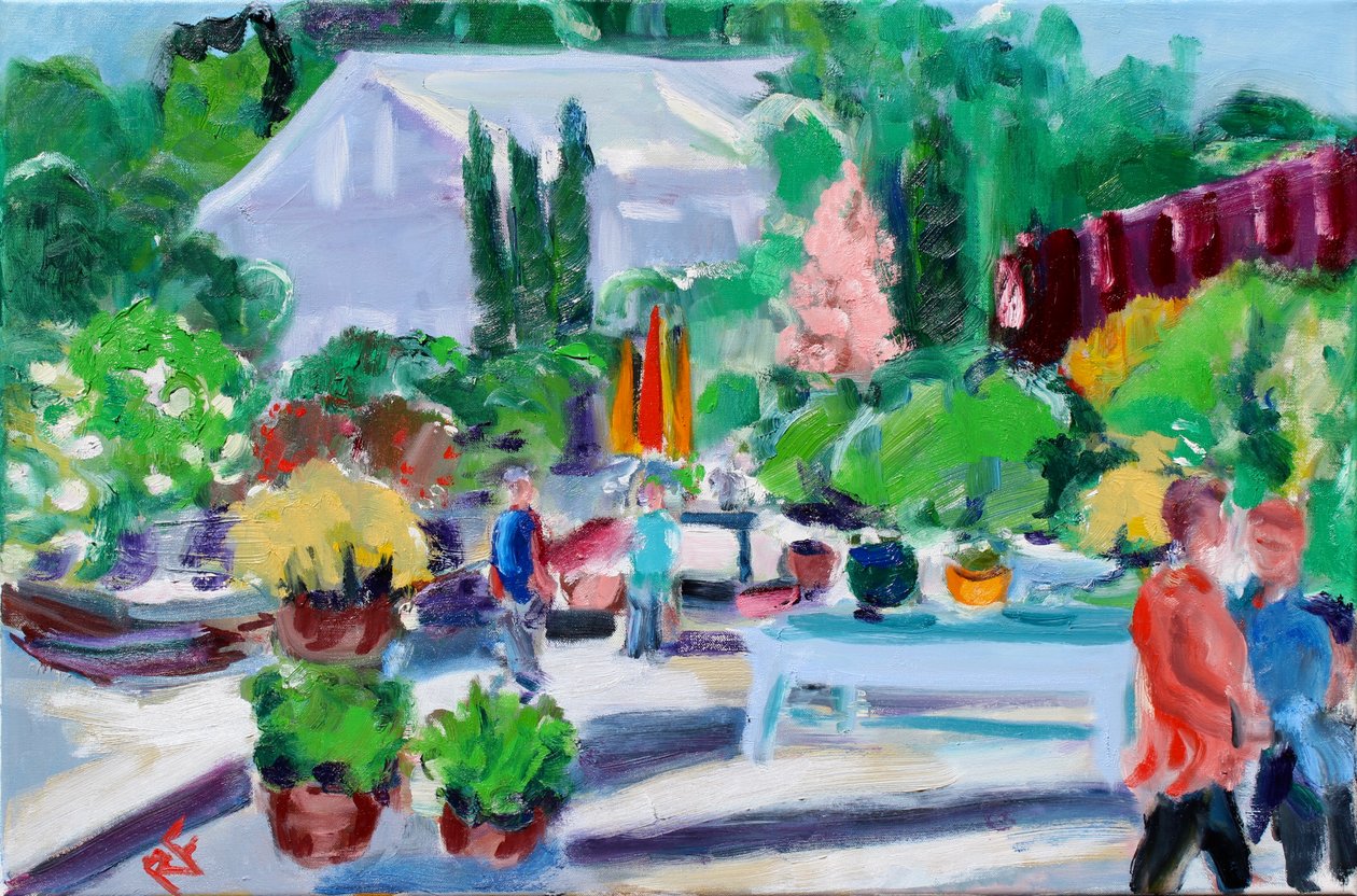 Pop-up Market, Napa, 2020 od Richard Fox