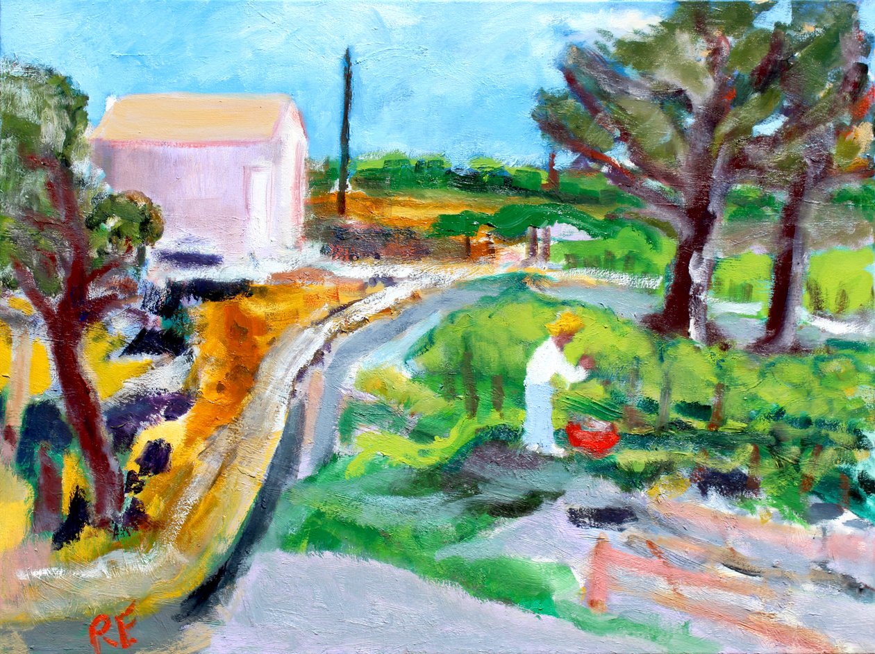 Tending the Vineyard, 2017 od Richard Fox