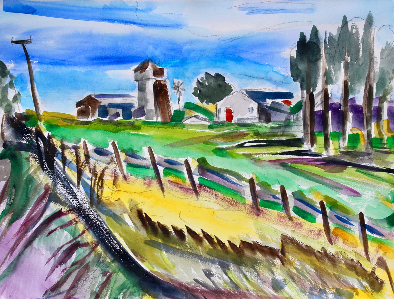 The Abandoned Farm, 2018 od Richard Fox