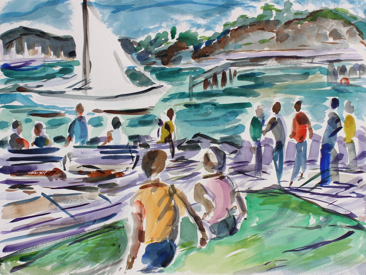 Tiburonská promenáda, 2017 od Richard Fox