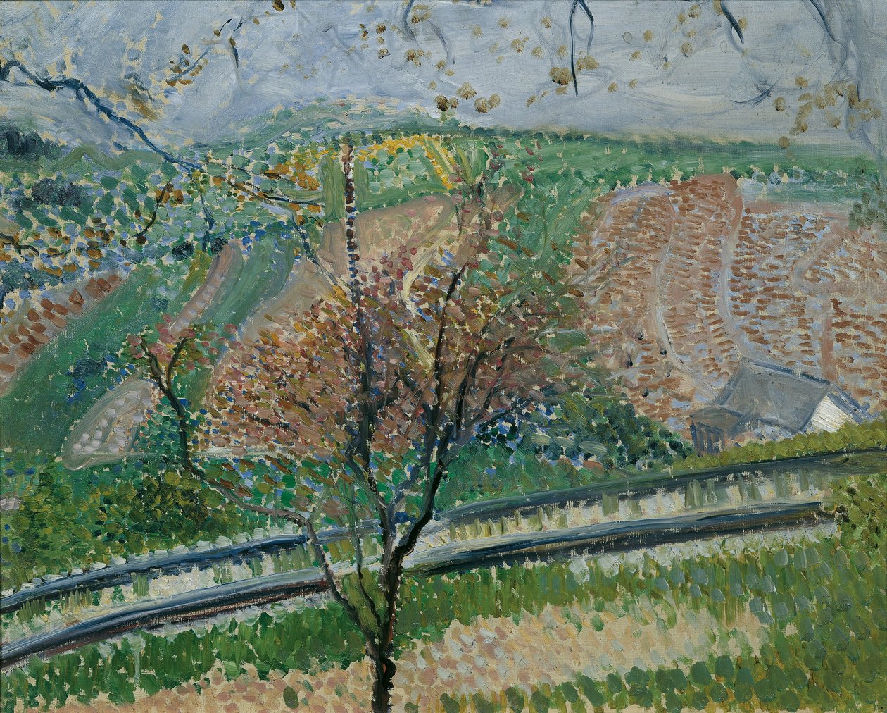 Ozubená dráha na Kahlenberg, 1907. od Richard Gerstl