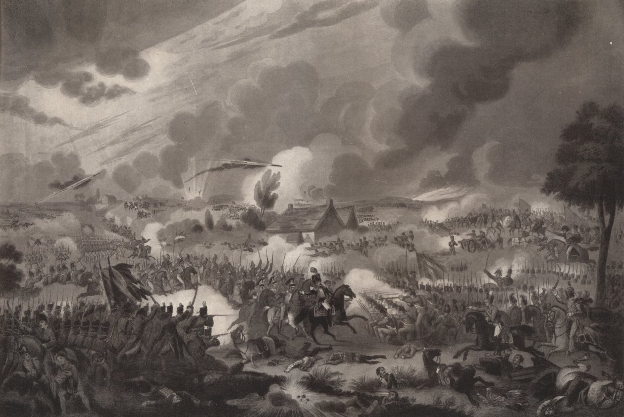 Bitva u Waterloo, 18. června 1815, 1817 1909 od Richard Gibson Reeve
