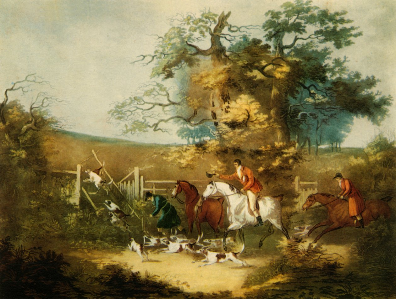 "Lov na lišku", 1806, 1944. od Richard Gilson Reeve