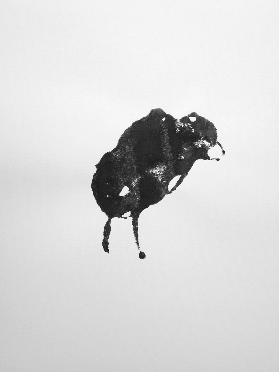 Bez názvu, 2009 (monotyp) od Richard Green