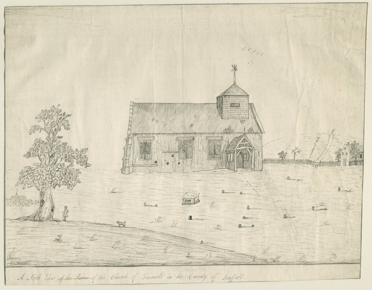 Farewell Church: perokresba, nd [?konec 18. století] (kresba) od Richard Greene
