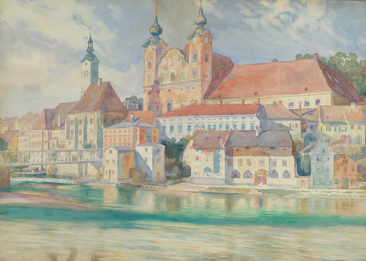 Kostel svatého Michala ve Steyru od Richard Harlfinger