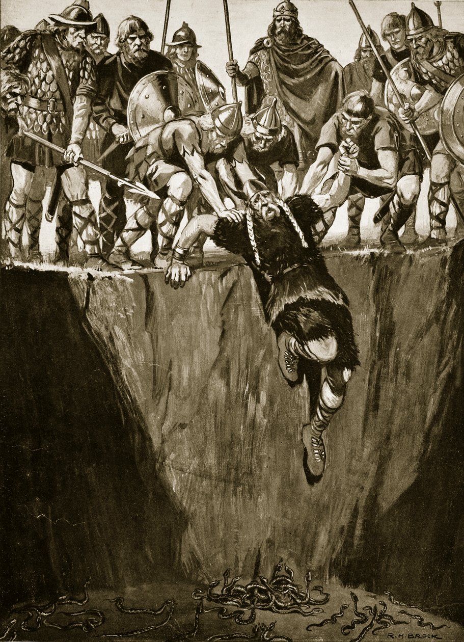 Pit of Adders, ilustrace z 
