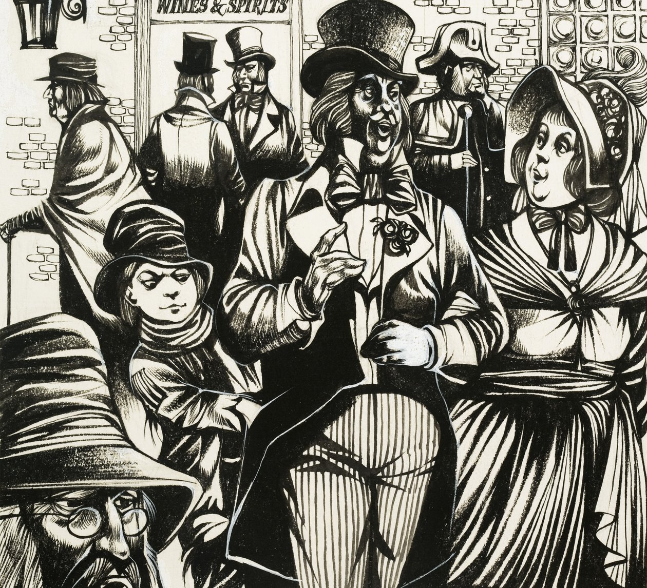 Děti jako Dickensův Oliver Twist se naučily vybírat kapsy. od Richard Hook