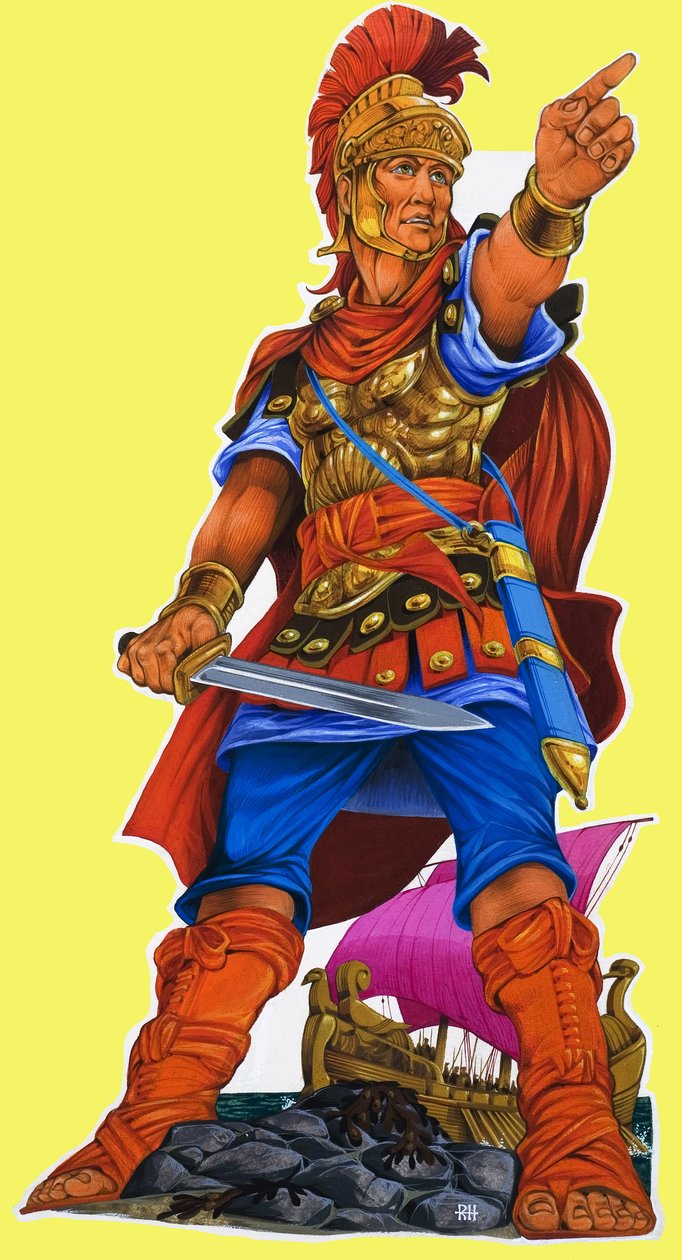 Římský centurion z filmu "Bylo nebylo od Richard Hook