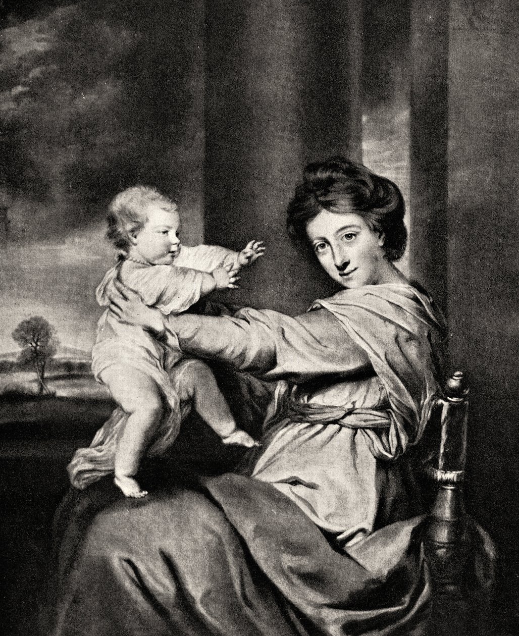 Caroline, vévodkyně z Marlborough a dcera, 20. století od Richard Houston