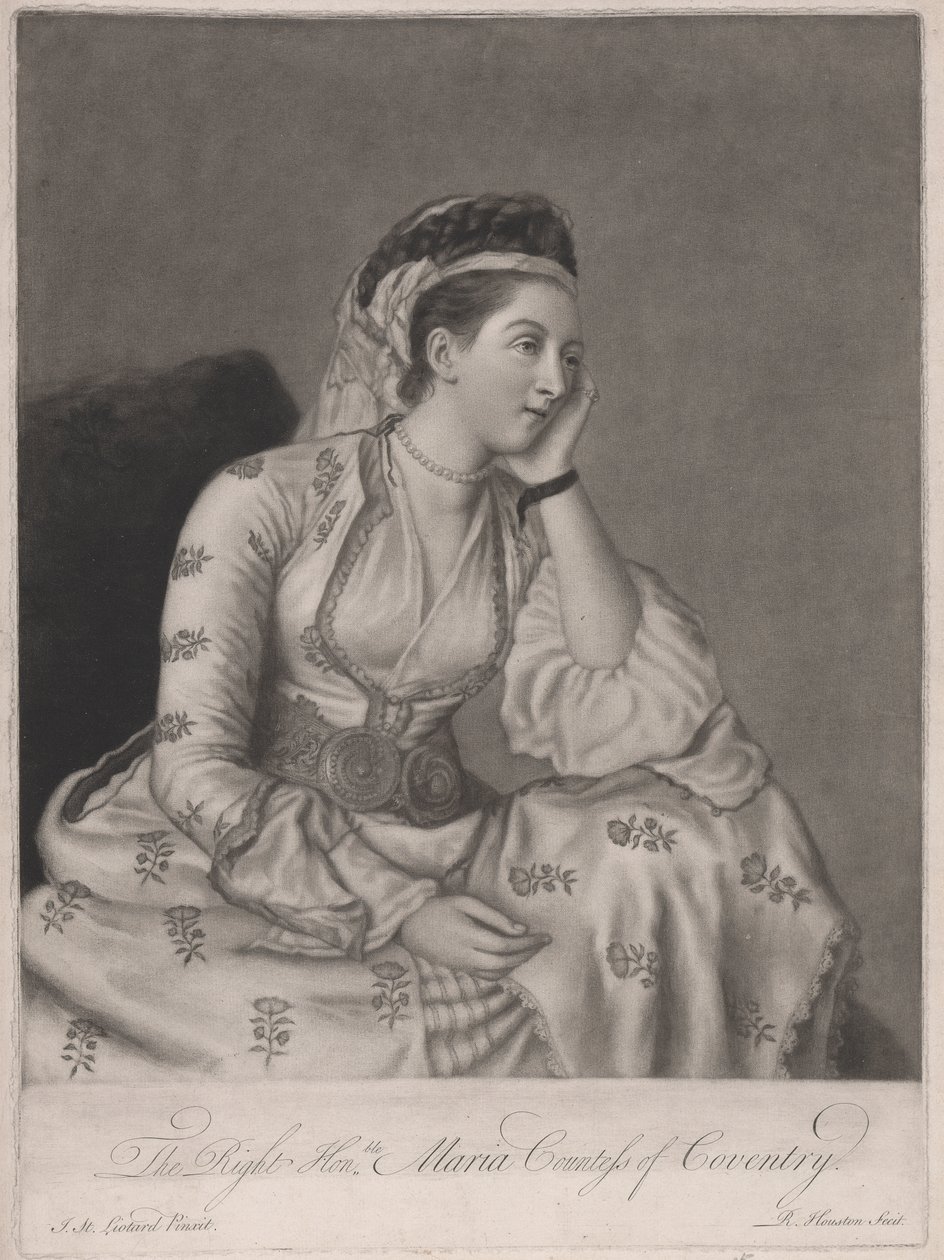 Správná ctihodná Maria hraběnka z Coventry od Richard Houston
